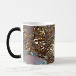 Licht doorbreekt magische mok