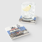 LICHT DRUMPUNT STENEN ONDERZETTER (Zijkant)