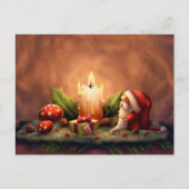 Licht een kaars briefkaart (Voorkant)