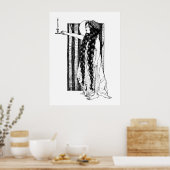 Licht een kaars poster (Keuken)