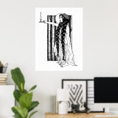 Licht een kaars poster (Thuiskantoor)