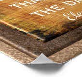 Licht een kaarsdruk — citeer Eleanor Roosevelt Poster (Hoek)