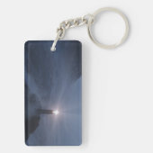 Licht en berging Acrylische Sleutelhanger (achterkant)