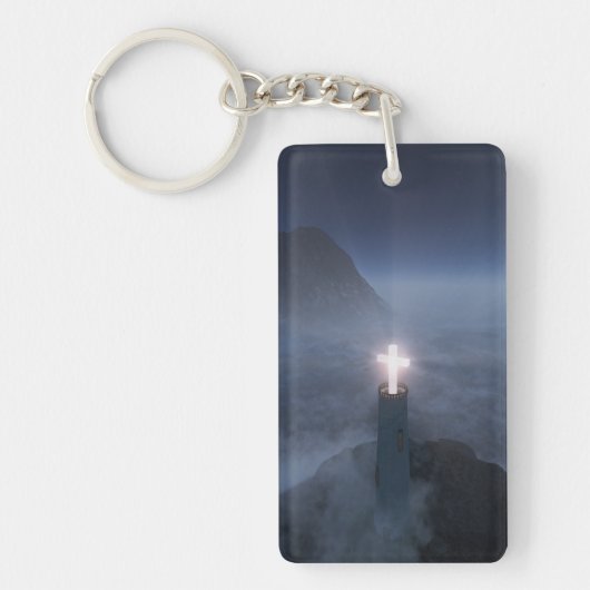 Licht en berging Acrylische Sleutelhanger (Voorkant)