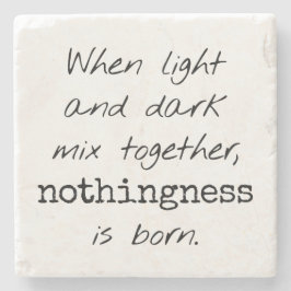 Licht en donker Onderzetter