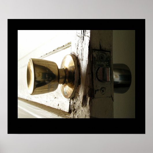 Licht en donker poster (Voorkant)