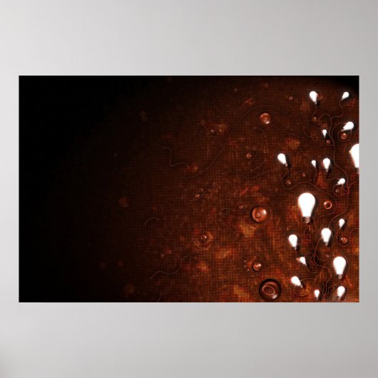 Licht en donker poster (Voorkant)