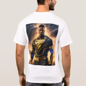 "Licht en donker superheld" T-shirt (Achterkant)