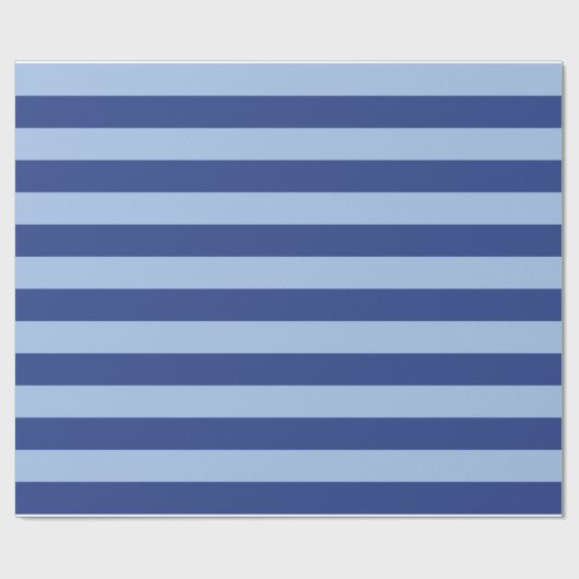 Licht en donkerblauw, gestreept papier (Vlak)
