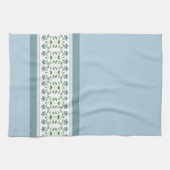 Licht en donkerblauw theedoek (Horizontaal)