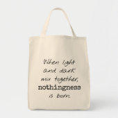 Licht- en donkerbruine Canvas tas (Voorkant)