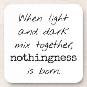 Licht en donkerder hard Onderzetter (Voorkant)