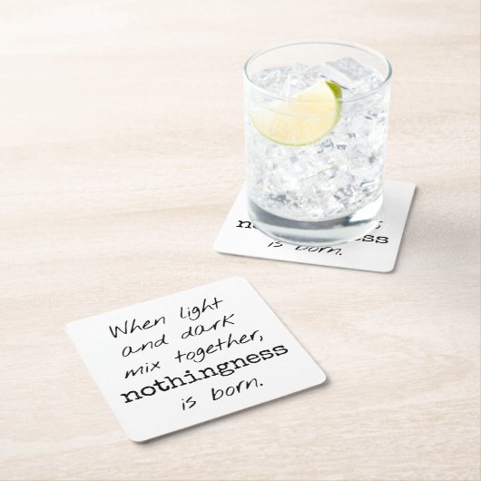 Licht en donkerder Onderzetter (Insitu)