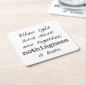 Licht en donkerder Onderzetter (Schuin)