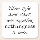 Licht en donkerder Onderzetter (Voorkant)