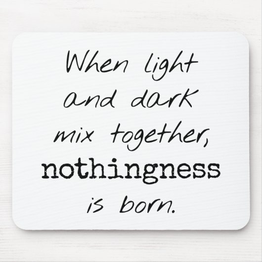 Licht- en donkere Muismat (Voorkant)