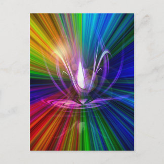 Licht en energie zijn magie 2 briefkaart