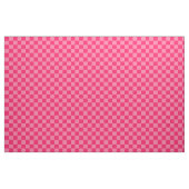 Licht en Heet Roze Checker Patroon Textiel Stof (Yard (91,4 cm))