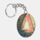 Licht en hellende handen sleutelhanger (Voorkant Links)