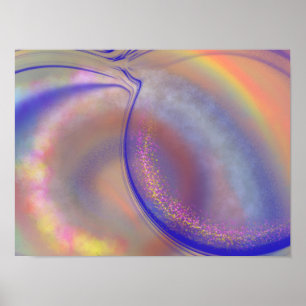 Licht- en kleuren spectakel poster