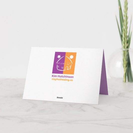 Licht en liefde krijgen goed Kaart (Achterkant)