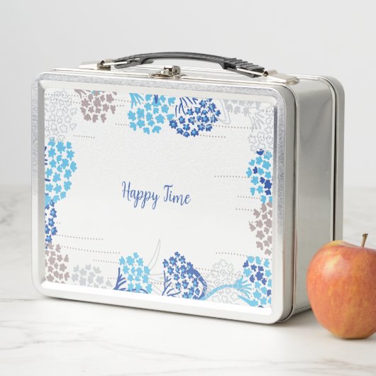 Licht en luchtig Hydrangea bloemenpatroon (In situ)