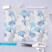 Licht en luchtig Hydrangea bloemenpatroon Tissuepapier (Craft)