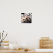 Licht en schaduw 2 poster (Keuken)