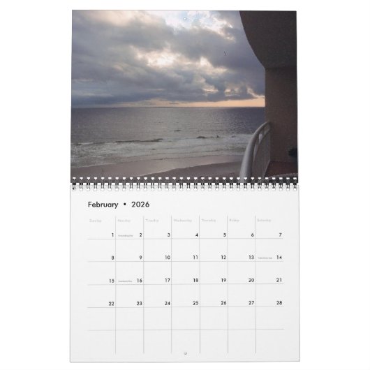 Licht en Schaduw Kalender (Feb 2026)