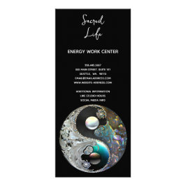Licht en Schaduw | Yin Yang Reclamekaart