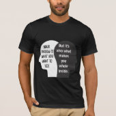 Licht en Schaduw Zelf t-shirt ontwerp (Voorkant)