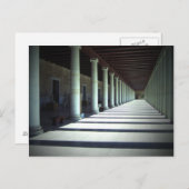 Licht en schaduwen in het Museum van Agora in Briefkaart (Voorkant / Achterkant)