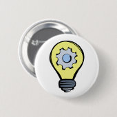 Licht en vistuig ronde button 5,7 cm (Voorkant /achterkant)