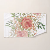 Licht en Waterverf van zoete Oranje Rozen Bad Handdoek (Handdoek)