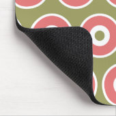 Licht en zoet Tan Koraalpatroon Muismat (Hoek)