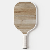 Licht essen hout pickleball paddle (Achterkant)
