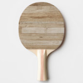 Licht essen hout tafeltennisbatje (Voorkant)