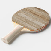 Licht essen hout tafeltennisbatje (Voorkant Gekanteld)