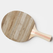 Licht essen hout tafeltennisbatje (Zijkant)