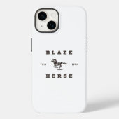 Licht etiket voor blaze-paarden Case-Mate iPhone case (Achterkant)