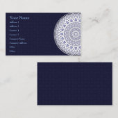 Licht Flake Mandala ・ Visitekaartje