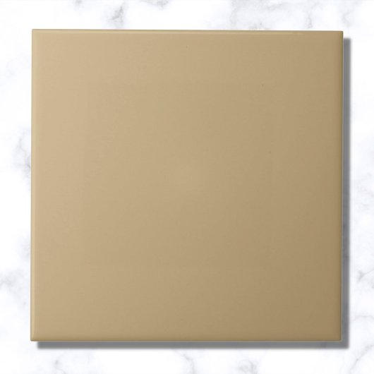 Licht Frans Beige Solid Color Tegeltje