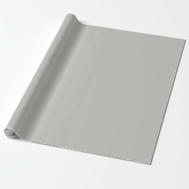 Licht Frans Grijs Effen Kleur Cadeaupapier