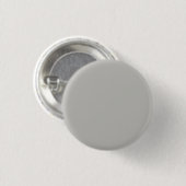 Licht Frans Grijs Effen Kleur Ronde Button 3,2 Cm (Voorkant /achterkant)