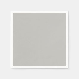 Licht Frans Grijs Effen Kleur Servet
