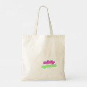 Licht geagiteerde Design Tote Bag (Achterkant)