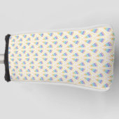 Licht gebogen hoofddeksel voor putter golfheadcover (Voorkant)