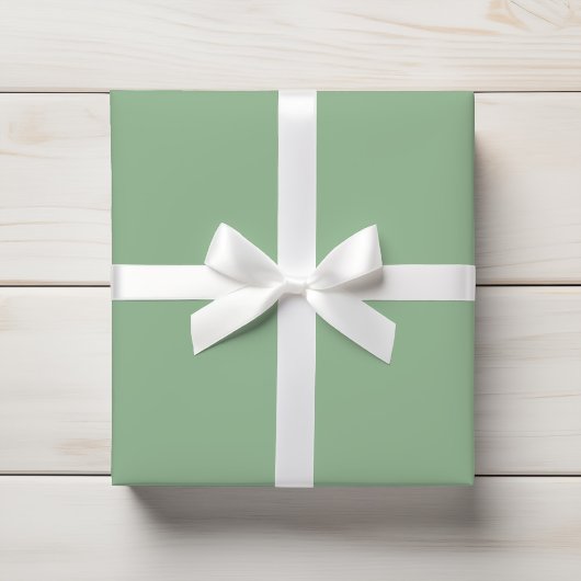 Licht gedempt mos munt effen kleur cadeaupapier