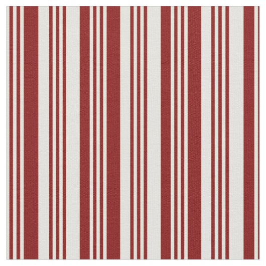 Licht geel en maroon Patroon Stof (Close Up)