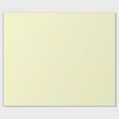 Licht geel en wit, gevarieerd patroon cadeaupapier (Vlak)